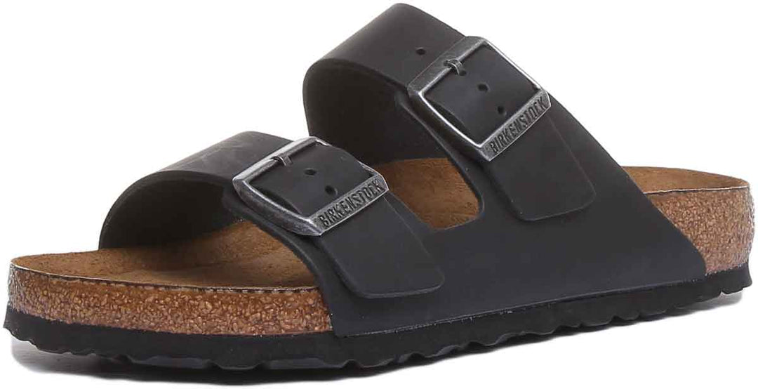 Birkenstock Arizona Sandals | Black genuine leather for Women