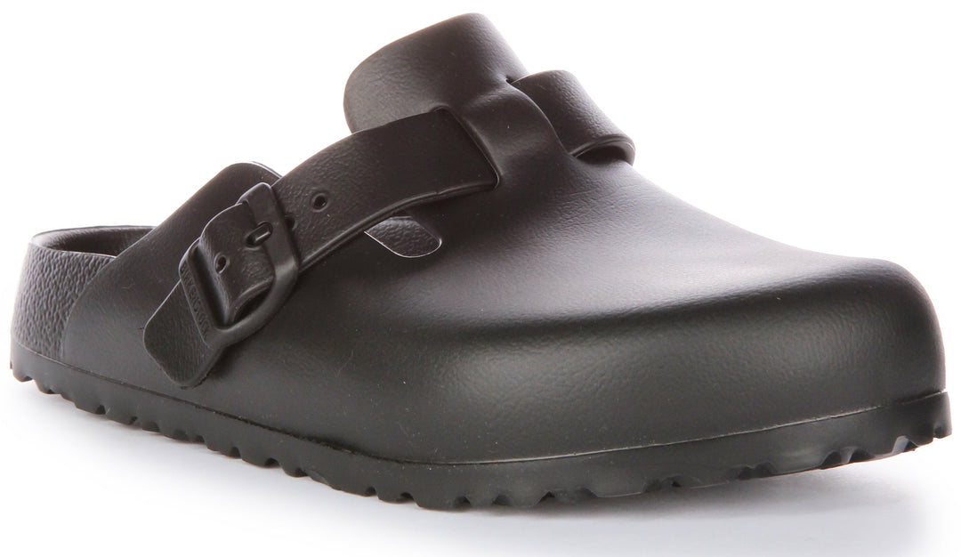 Birkenstock Boston Clogs | Black EVA - Essentials Edition for Women