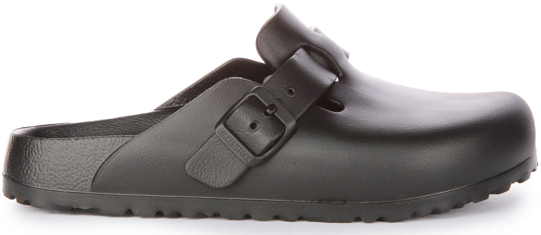 Birkenstock Boston Clogs | Black EVA - Essentials Edition for Women