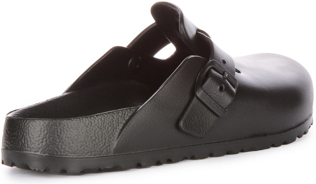 Birkenstock Boston Clogs | Black EVA - Essentials Edition for Women