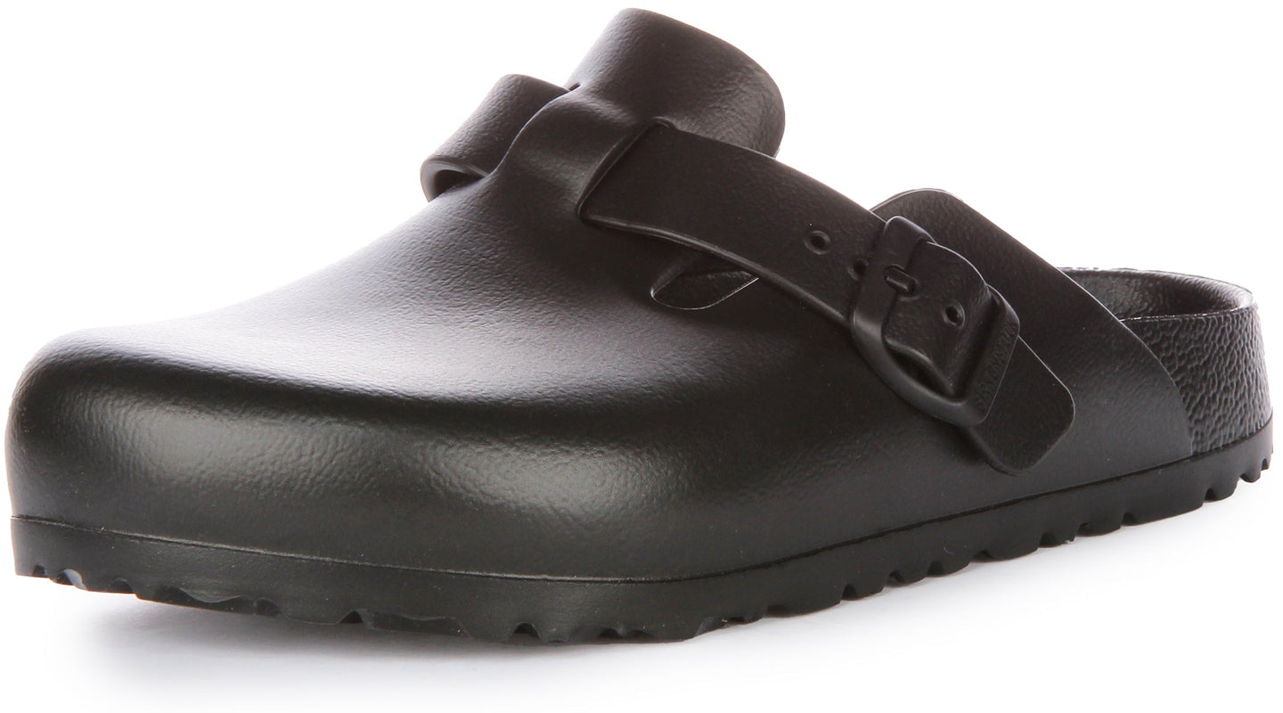 Zoccoli Birkenstock Boston | EVA nero - Edizione Essentials da donna