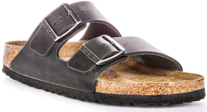 Birkenstock Arizona Sandals | Black genuine leather for Women