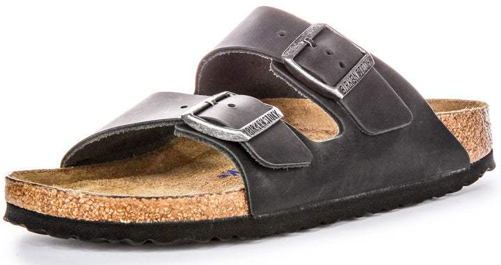 Birkenstock Arizona Sandals | Black genuine leather for Women