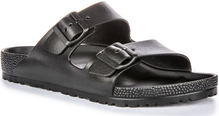 Birkenstock Arizona Sandals | Black EVA for Men - Regular Fit