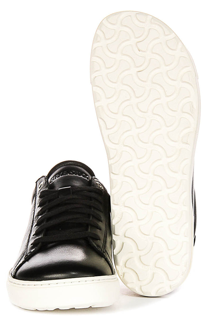 Birkenstock Bend Low Trainers | Black genuine leather for Men and Women - Regular Fit