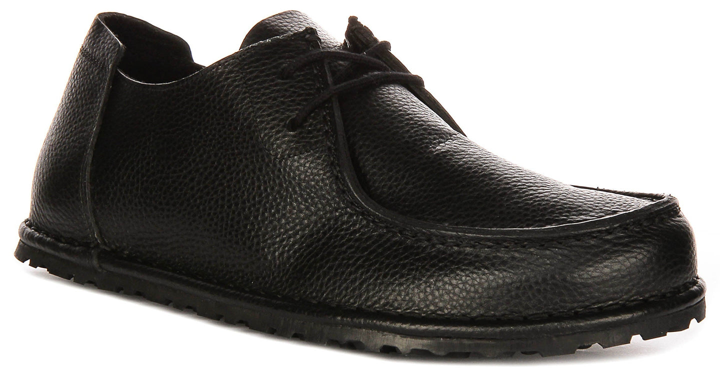 Zapatos Birkenstock Utti | tejido negro para hombres y mujeres - horma regular