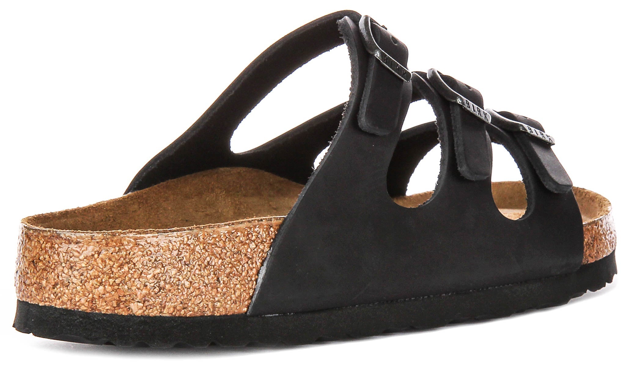 Birkenstock Florida Sandals | Black suede leather for Women