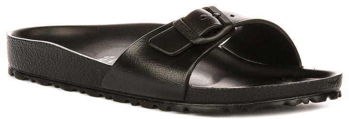Birkenstock Madrid Sandals | Black EVA for Women - Narrow Fit