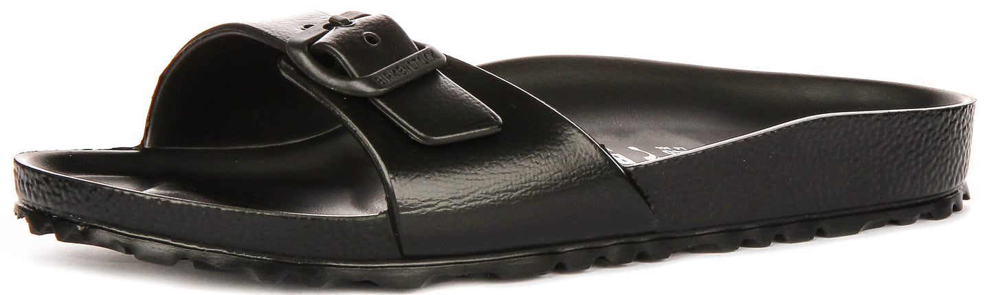 Birkenstock Madrid Sandals | Black EVA for Women - Narrow Fit
