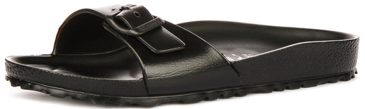 Birkenstock Madrid Sandals | Black EVA for Women - Narrow Fit