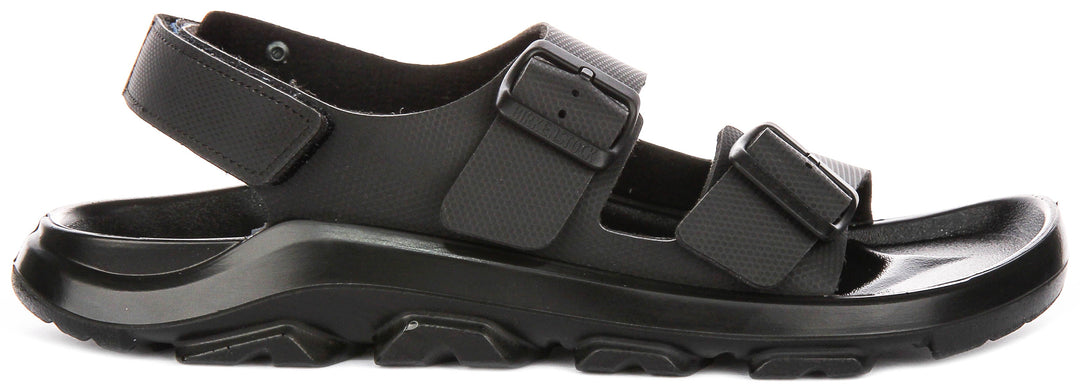 Birkenstock Mogami Terra Trainers | Black genuine leather for Men - Regular Fit
