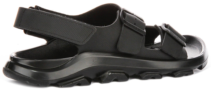 Birkenstock Mogami Terra Trainers | Black genuine leather for Men - Regular Fit