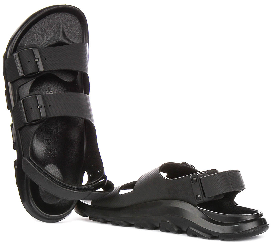 Birkenstock Mogami Terra Trainers | Black genuine leather for Men - Regular Fit