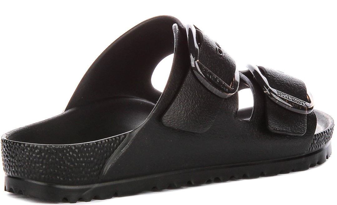 Birkenstock Arizona Sandals | Black EVA - Big Buckle for Women - Narrow Fit