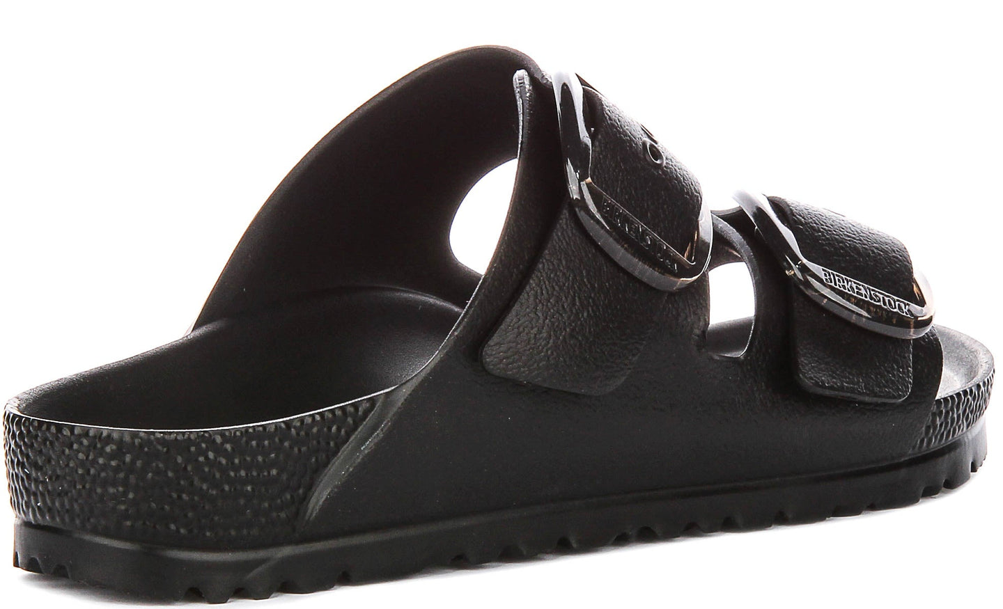 Birkenstock Arizona Sandals | Black EVA - Big Buckle for Women - Narrow Fit