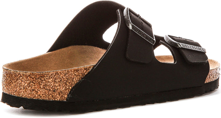 Birkenstock Arizona Sandals | Black Birko-Flor - Vegan-Friendly for Men and Women - Narrow Fit