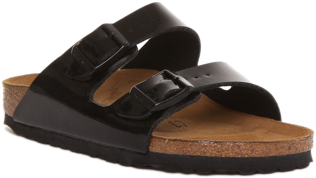 Birkenstock Arizona Sandals | Black Birko-Flor for Women