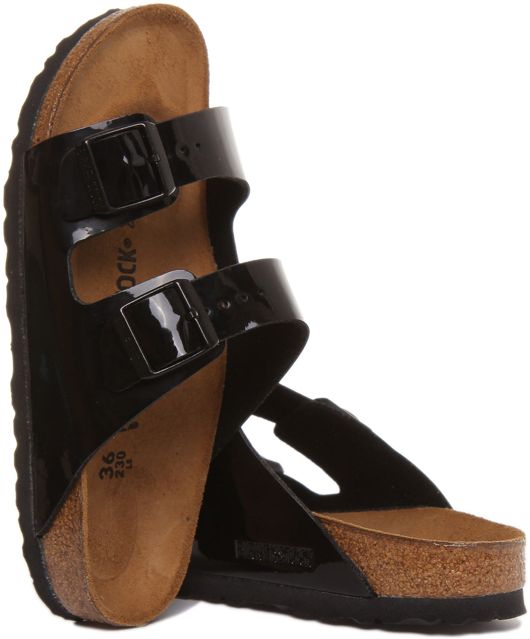 Birkenstock Arizona Sandals | Black Birko-Flor for Women