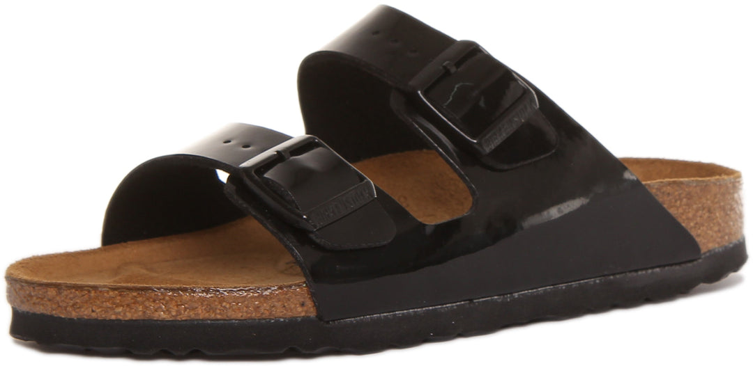 Birkenstock Arizona Sandals | Black Birko-Flor for Women