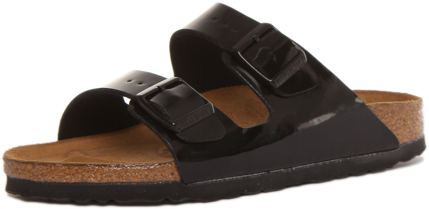 Birkenstock Arizona Sandals | Black Birko-Flor for Women