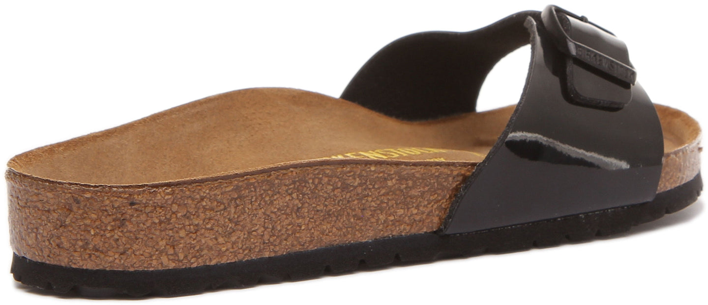 Sandali Birkenstock Madrid | Birko-Flor nero da donna
