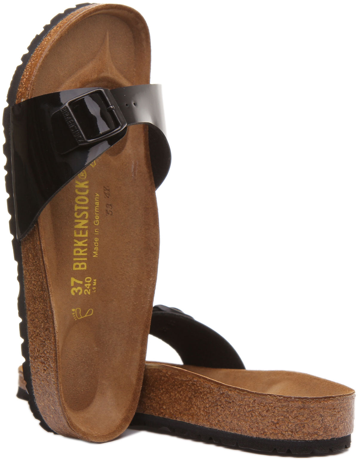Sandali Birkenstock Madrid | Birko-Flor nero da donna