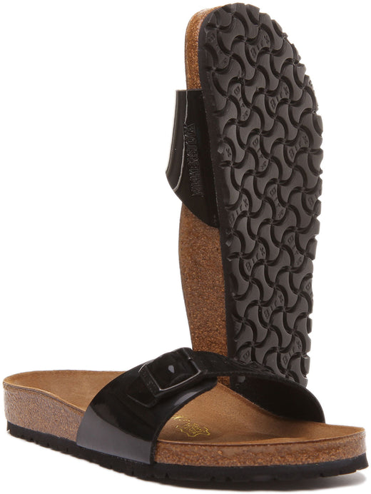 Sandali Birkenstock Madrid | Birko-Flor nero da donna