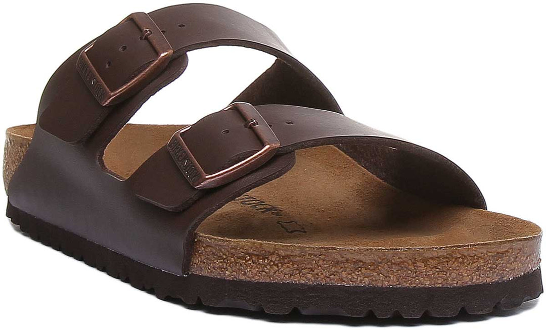 Birkenstock Arizona Sandals | Brown Birko-Flor for Women