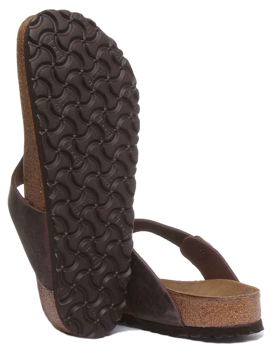 Birkenstock Gizeh Sandals | Brown genuine leather for Women