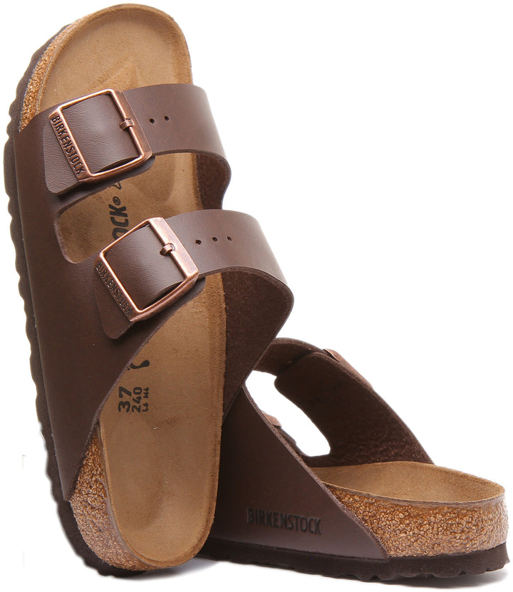 Birkenstock Arizona Sandals | Brown Birko-Flor for Women