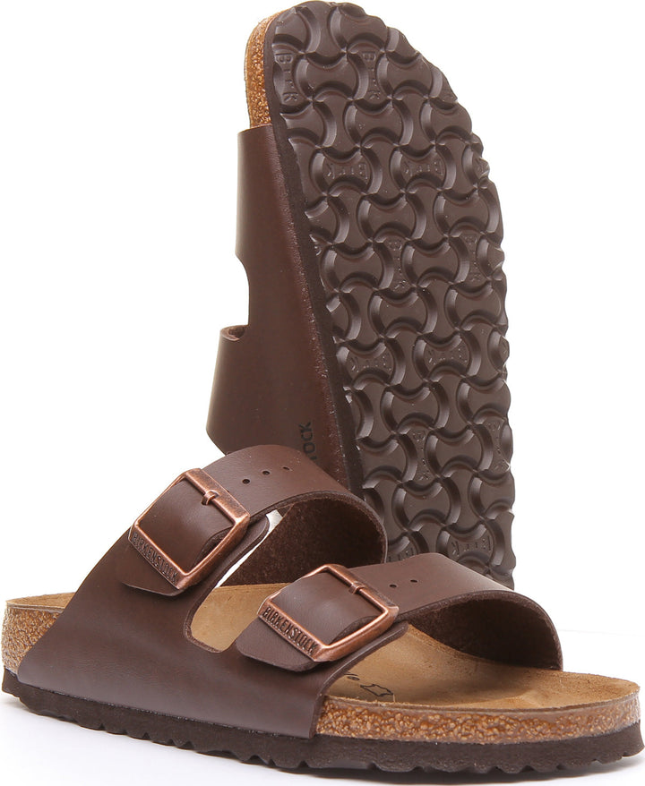 Birkenstock Arizona Sandals | Brown Birko-Flor for Women