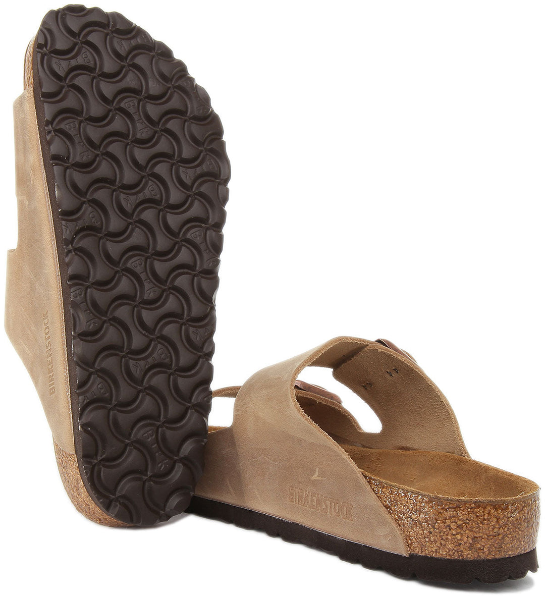 Birkenstock Arizona Sandals | Brown nubuck leather for Women