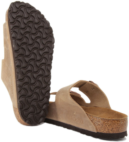 Birkenstock Arizona Sandals | Brown nubuck leather for Women