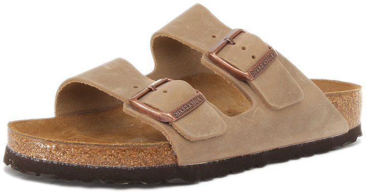Birkenstock Arizona Sandals | Brown nubuck leather for Women