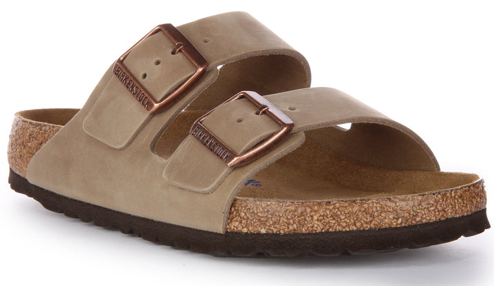 Birkenstock Arizona Sandals | Brown genuine leather for Men and Women