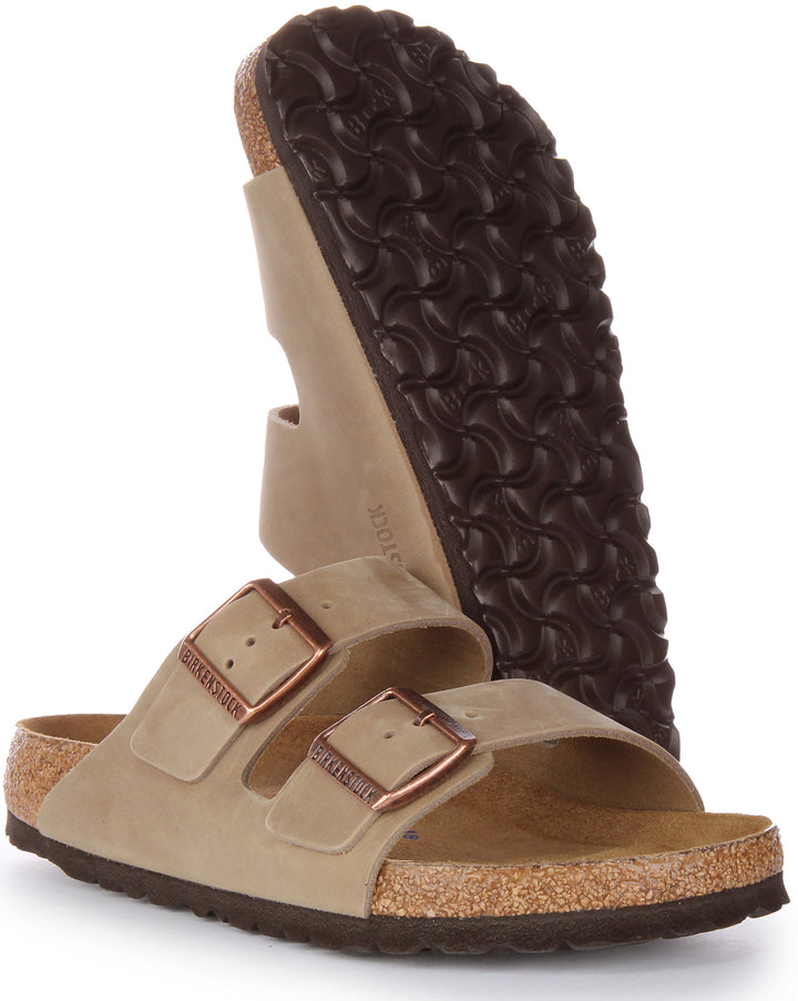 Birkenstock Arizona Sandals | Brown genuine leather for Men and Women
