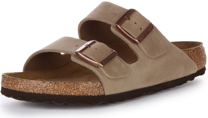 Birkenstock Arizona Sandals | Brown genuine leather for Men and Women