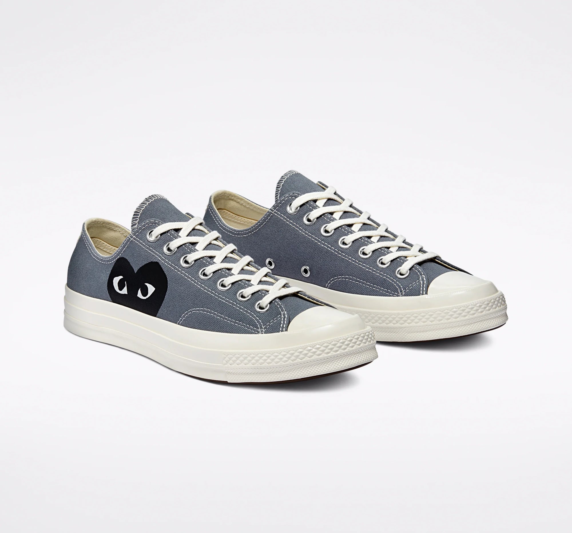 Comme des Garcons Play x Converse Chuck Taylor All Star 70 Low Grey