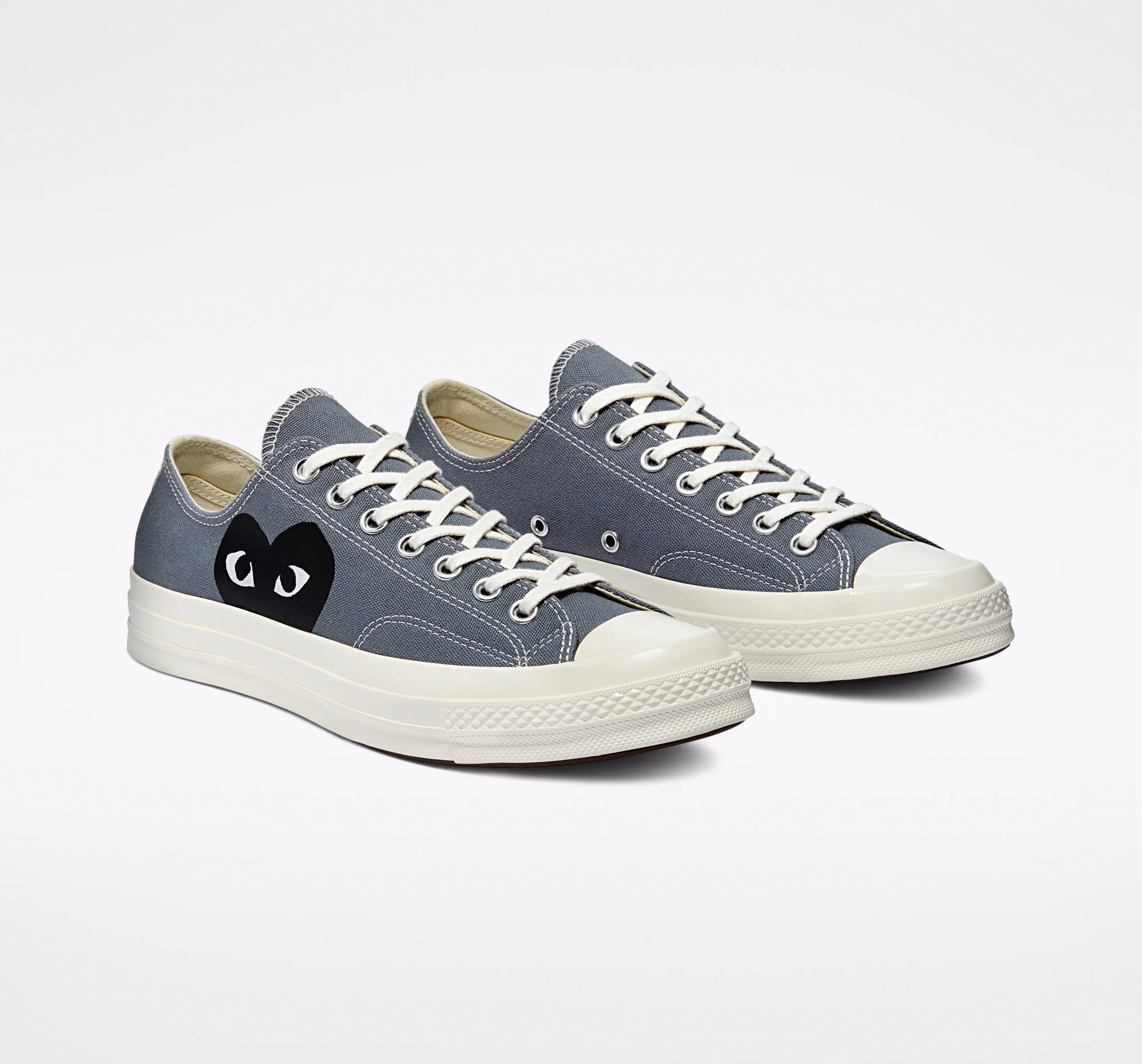 Comme des Garcons Play x Converse Chuck Taylor All Star 70 Low Grey