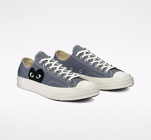 Comme des Garcons Play x Converse Chuck Taylor All Star 70 Low Grey