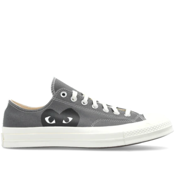 Comme des Garcons Play x Converse Chuck Taylor All Star 70 Low Grey