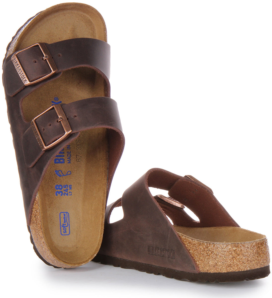 Birkenstock Arizona Sandals | Brown genuine leather for Women