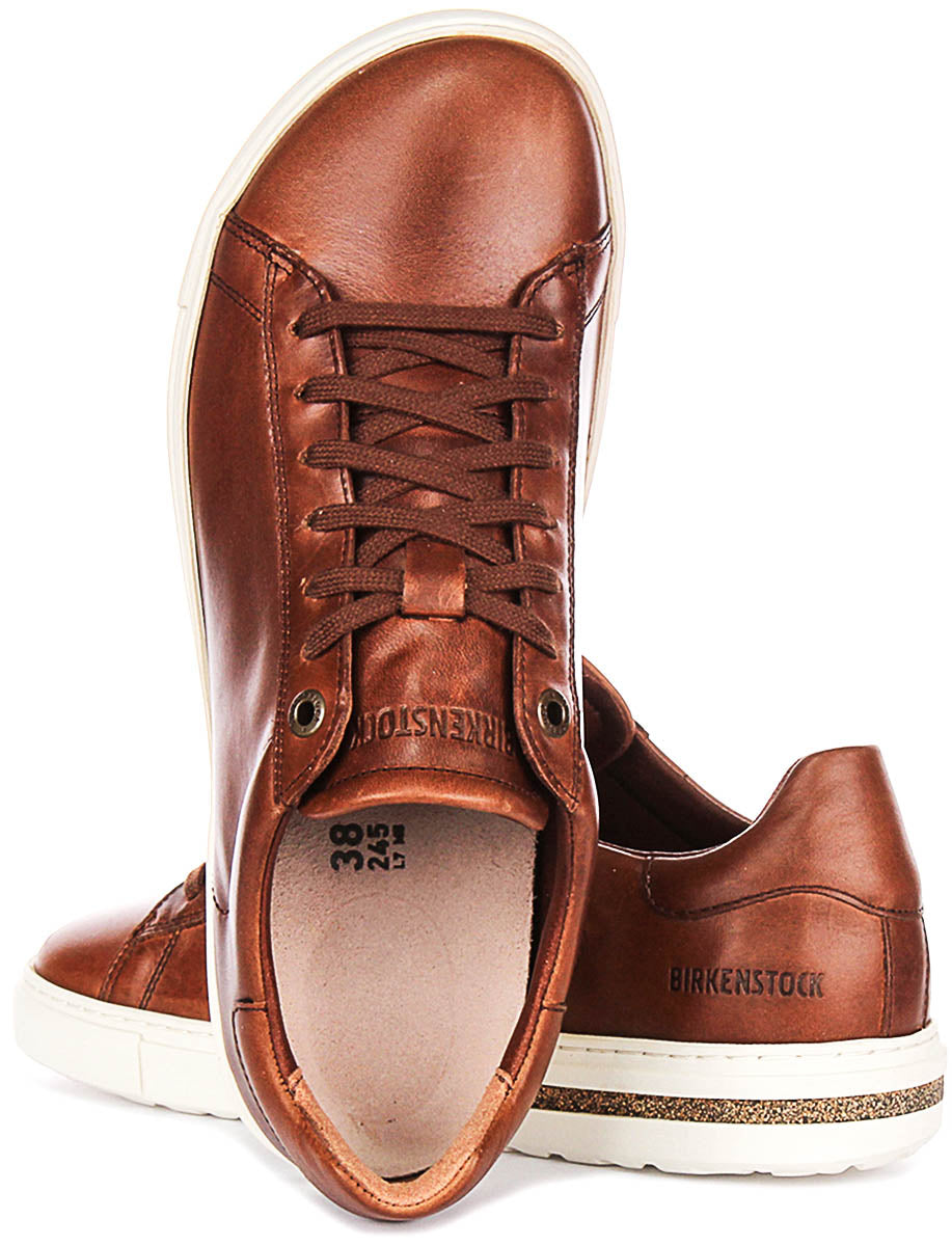 Birkenstock Bend Low Trainers | Cognac genuine leather for Men and Women