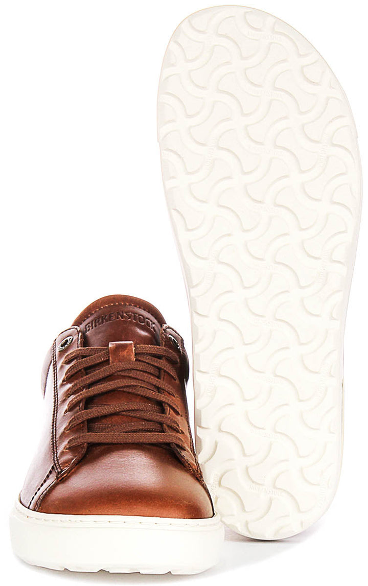 Birkenstock Bend Low Trainers | Cognac genuine leather for Men and Women