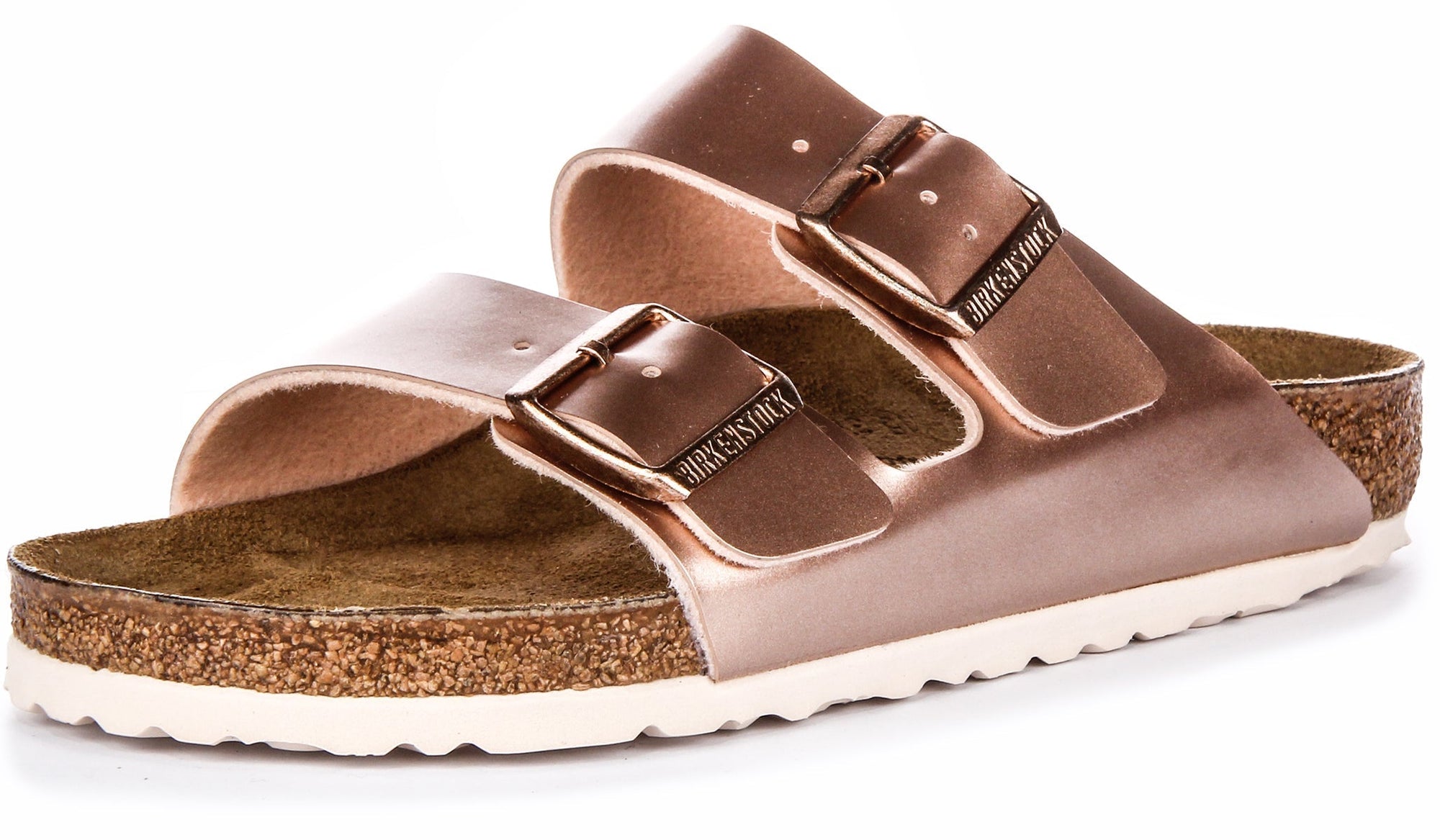 Birkenstock Arizona-sandalen | koperkleurig Birko-Flor voor kinderen - normale pasvorm
