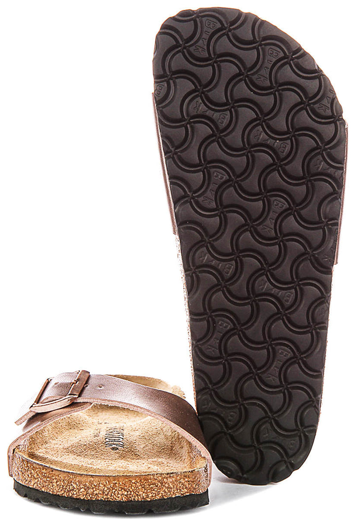 Birkenstock Madrid Sandals | Copper Birko-Flor for Women - Regular Fit