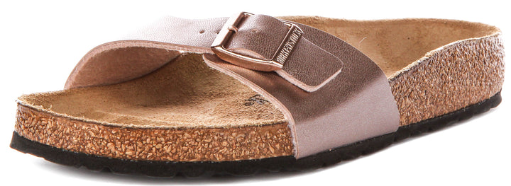 Birkenstock Madrid Sandals | Copper Birko-Flor for Women - Regular Fit