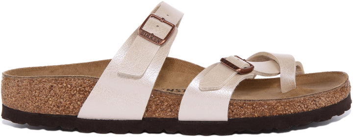 Birkenstock Mayari Sandals | Cream Birko-Flor for Women