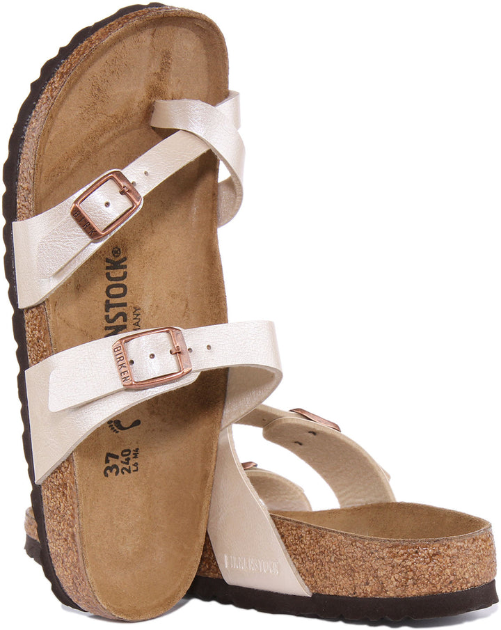 Birkenstock Mayari Sandals | Cream Birko-Flor for Women
