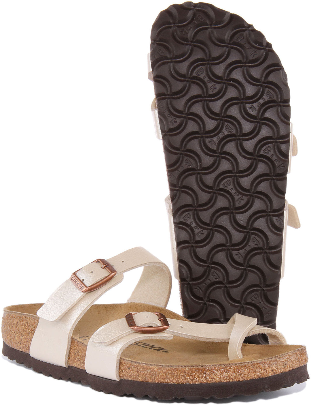 Birkenstock Mayari Sandals | Cream Birko-Flor for Women